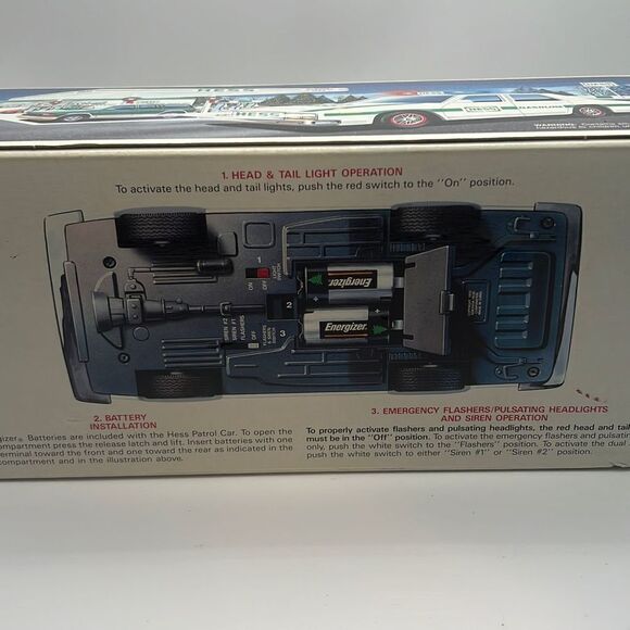 1993 hess patrol car mint in box - Picture 8 of 8